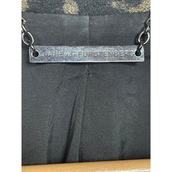 Diane Von Furstenberg Marvela Lamb Leather Jacket size 2 - Picture 5 of 11